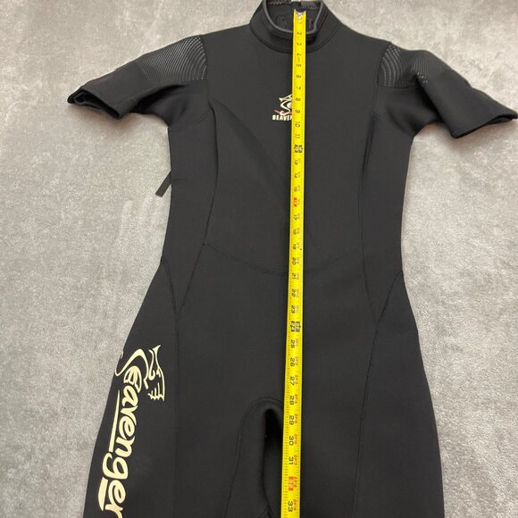 Seavenger Back Zip Spring Shorty Wetsuit Women's Size 13 - Picture 5 of 12